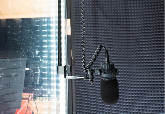 Elevate Your Sound: Introducing the Adjustable Microphone Lift with Remote Control Ceiling Mount