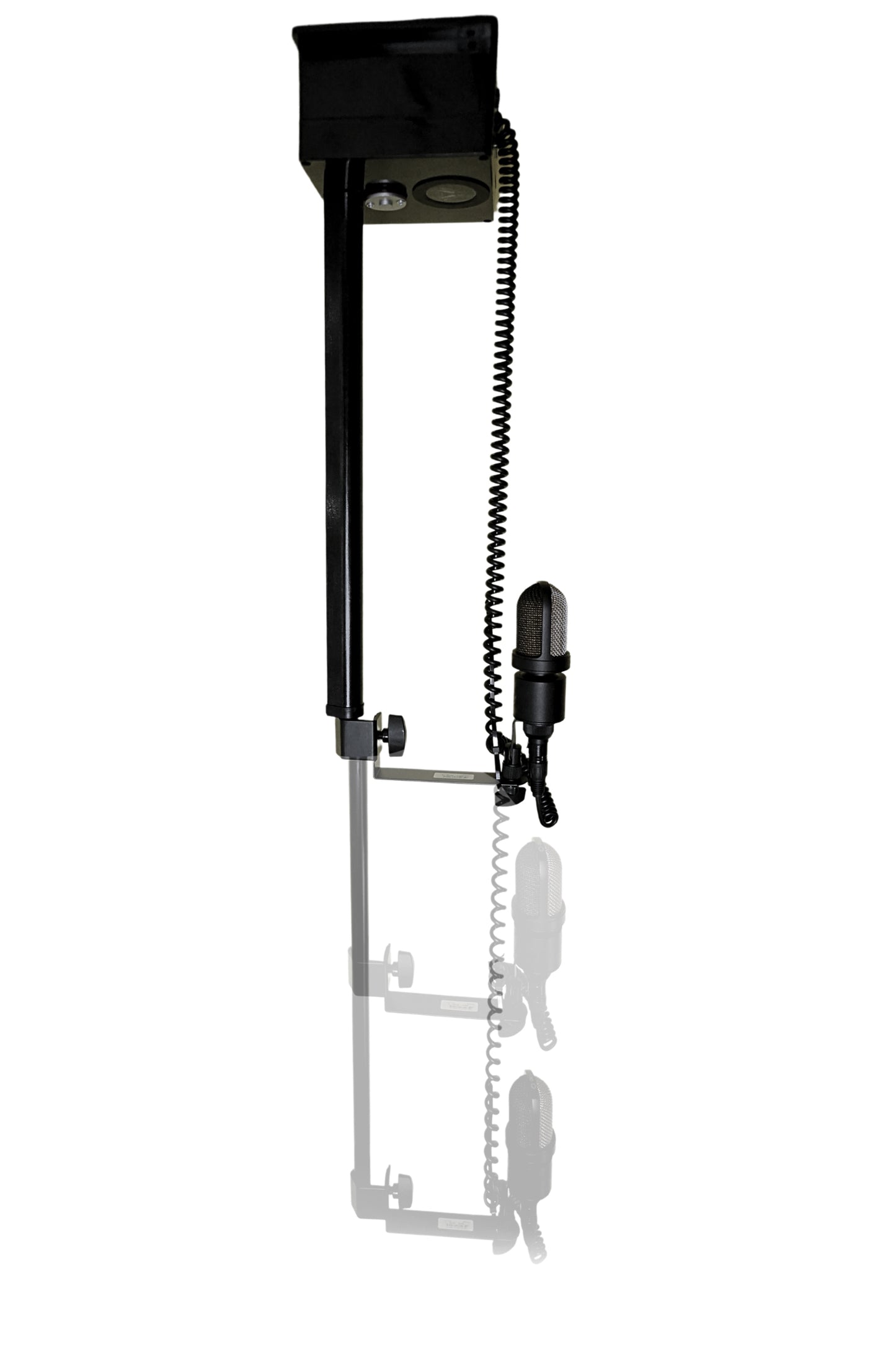 Adjustable Microphone Lift with Remote Control Ceiling Mount